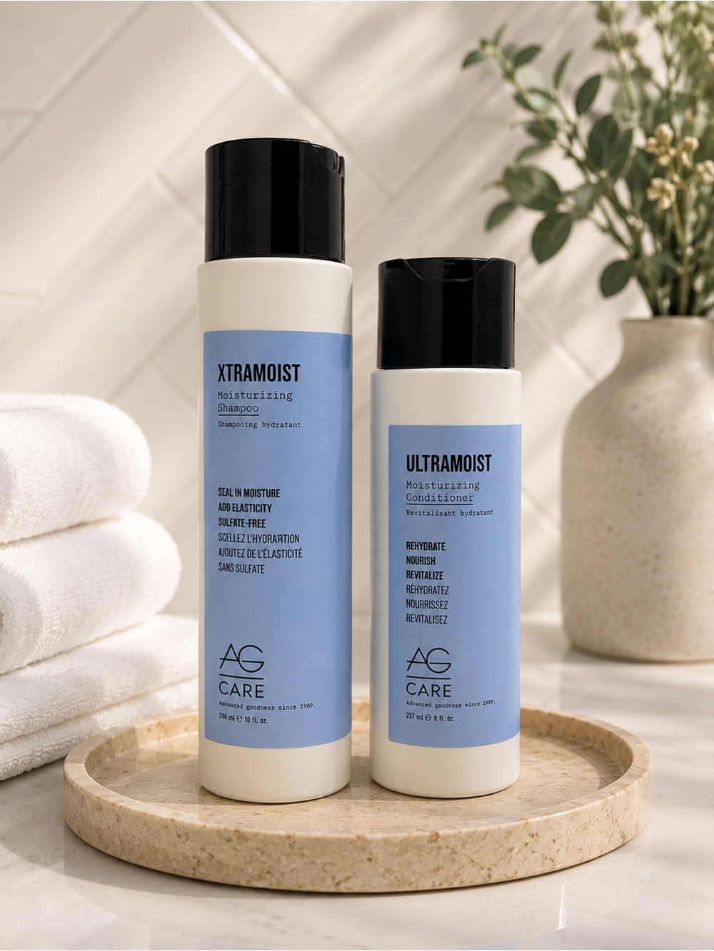 AG Care Xtramoist Shampoo & Ultramoist Conditioner Duo | New
